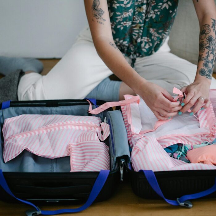 Packing an emergency bag